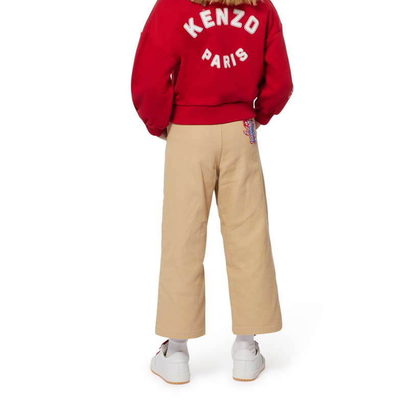 Cotton Fleece Sweatshirt KENZO KIDS 
                        GIRL