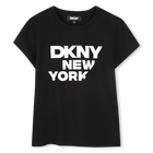 Short-sleeved T-shirt, BLACK, hi-res