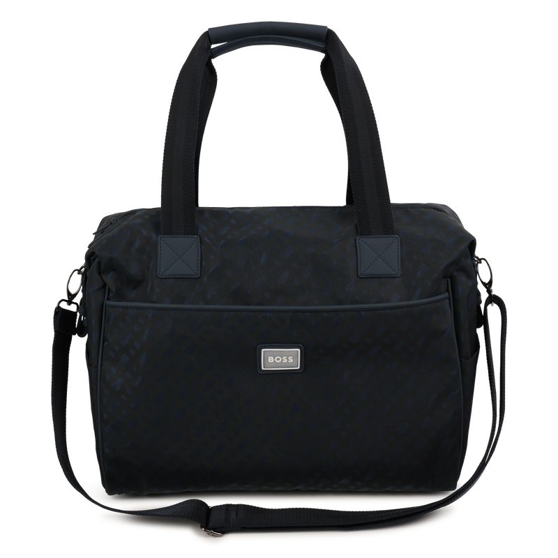 Zippered diaper bag BOSS 
                    UNISEX