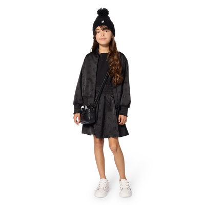 Short-sleeve dress KARL LAGERFELD KIDS GIRL