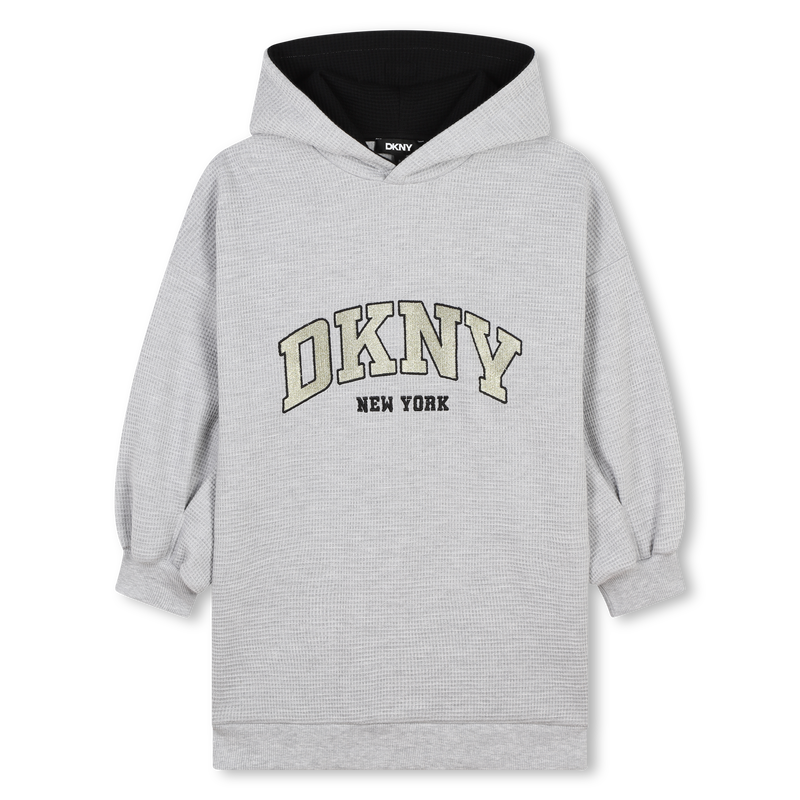 Hooded Logo Dress DKNY 
                        GIRL