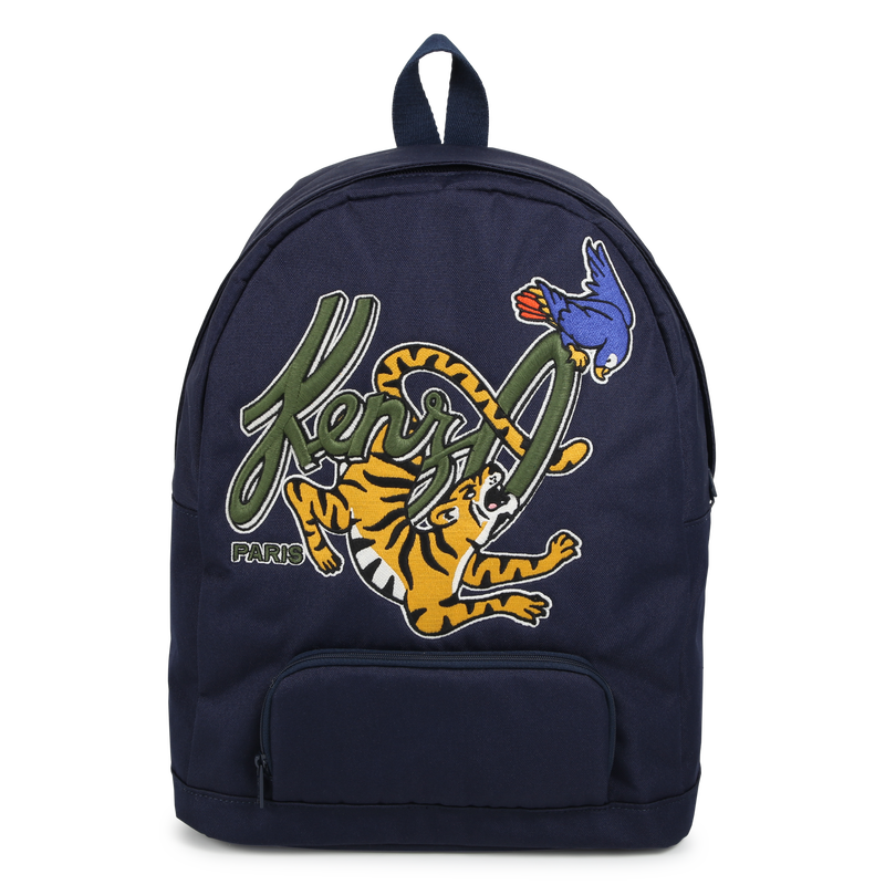 Embroidered Fabric Backpack KENZO KIDS 
                    UNISEX