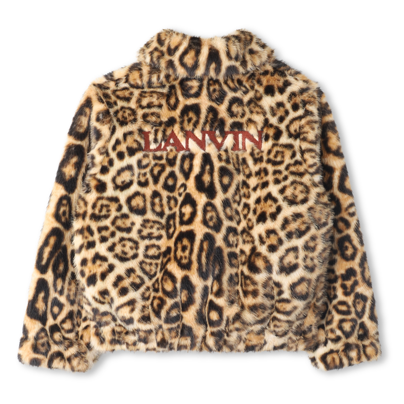 Fluffy fleece jacket LANVIN 
                        GIRL
