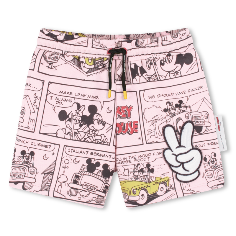 Cotton fleece shorts MARC JACOBS 
                    GIRL