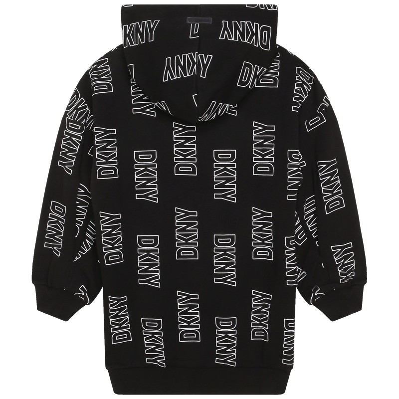 Cotton sweatshirt dress DKNY 
                    GIRL