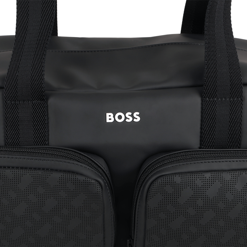 Zippered diaper bag BOSS 
                    UNISEX