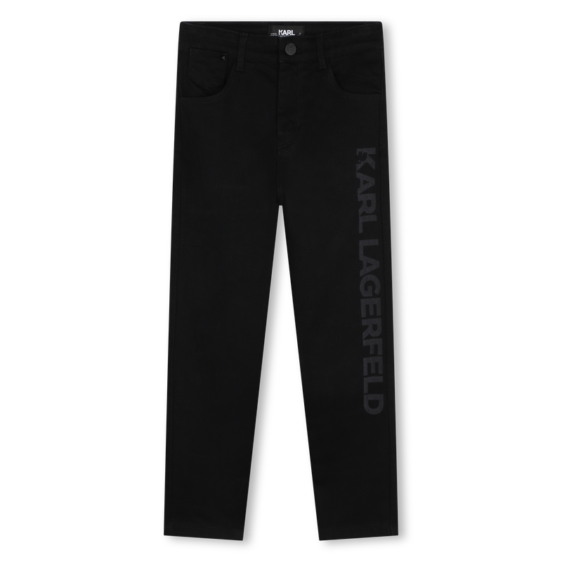 Cotton Jeans KARL LAGERFELD KIDS 
                        BOY