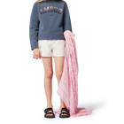 Tailored shorts with diamant&eacute;s ZADIG VOLTAIRE 
                    GIRL
