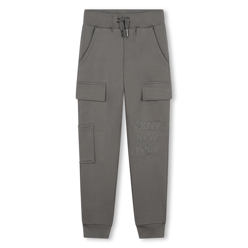 Cotton Jersey Sweatpants DKNY 
                    BOY