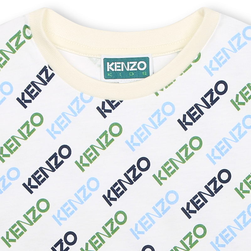 KENZO KIDS Logo print T shirt