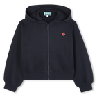 Fleece cardigan and trouser set KENZO KIDS 
                    GIRL