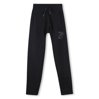 Knit pants with adjustable tie ZADIG & VOLTAIRE BOY