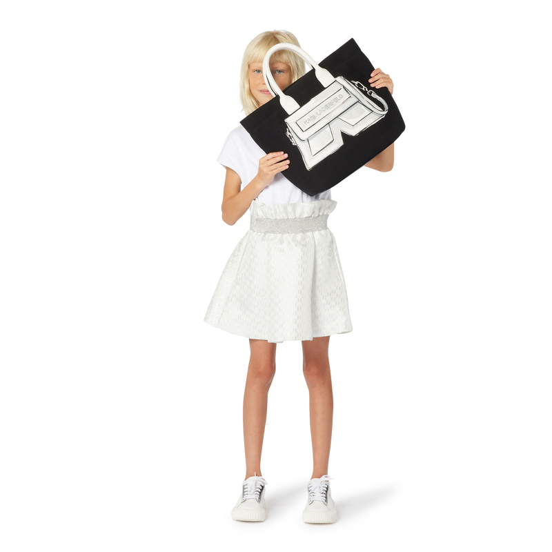 Canvas Tote Bag KARL LAGERFELD KIDS 
                    GIRL