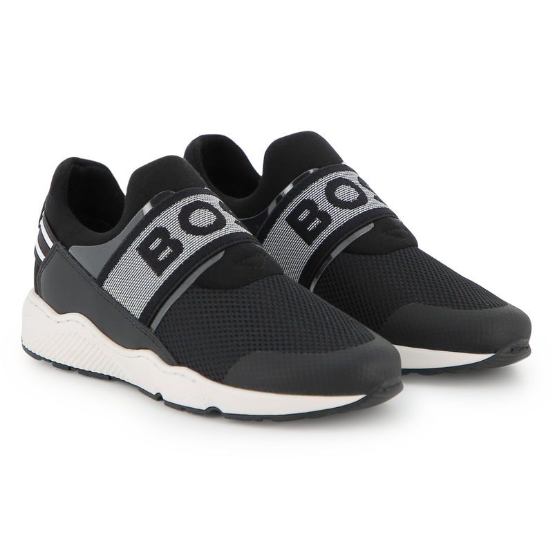 Cowhide Leather Sneakers BOSS 
                        BOY