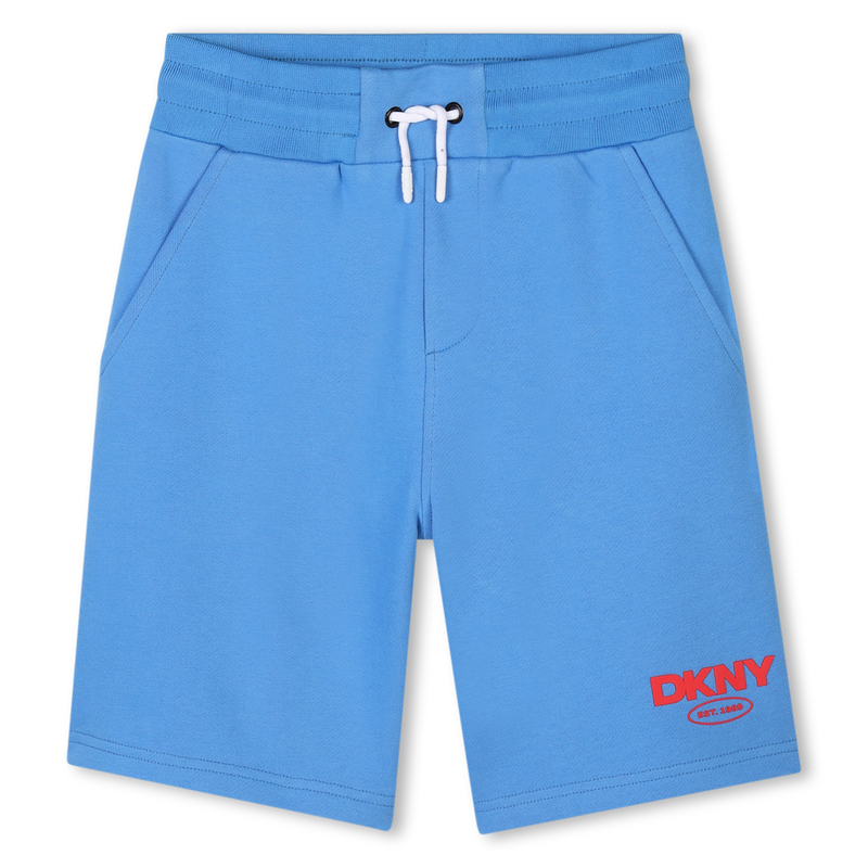 Cotton fleece Bermuda shorts DKNY 
                    BOY