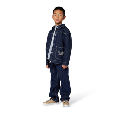 Jacket with snap fastening KENZO KIDS BOY
