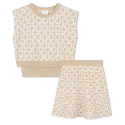 Sweater and skater skirt set GIVENCHY GIRL