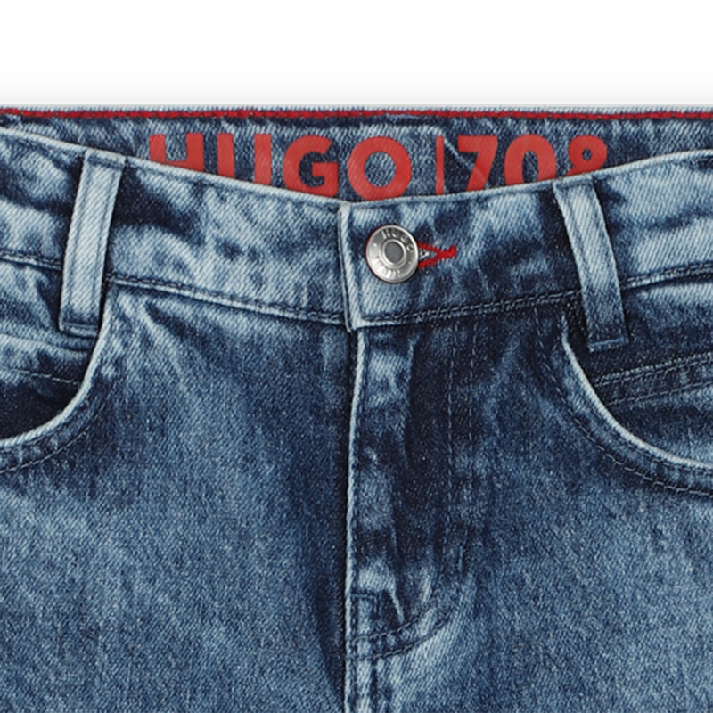Flame-motif jeans HUGO 
                    BOY