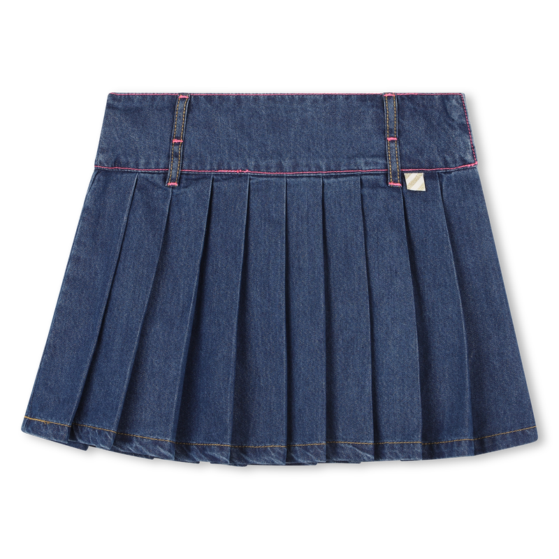 Pleated denim skirt BILLIEBLUSH 
                    GIRL