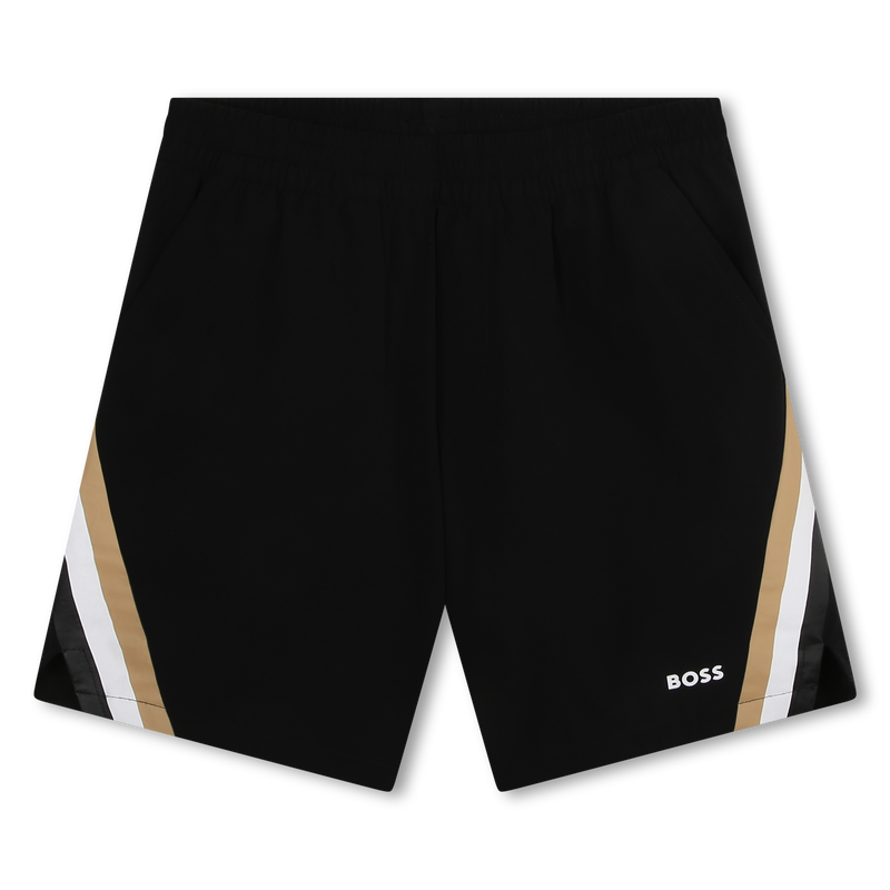 BOSS Shorts with iconic stripes
