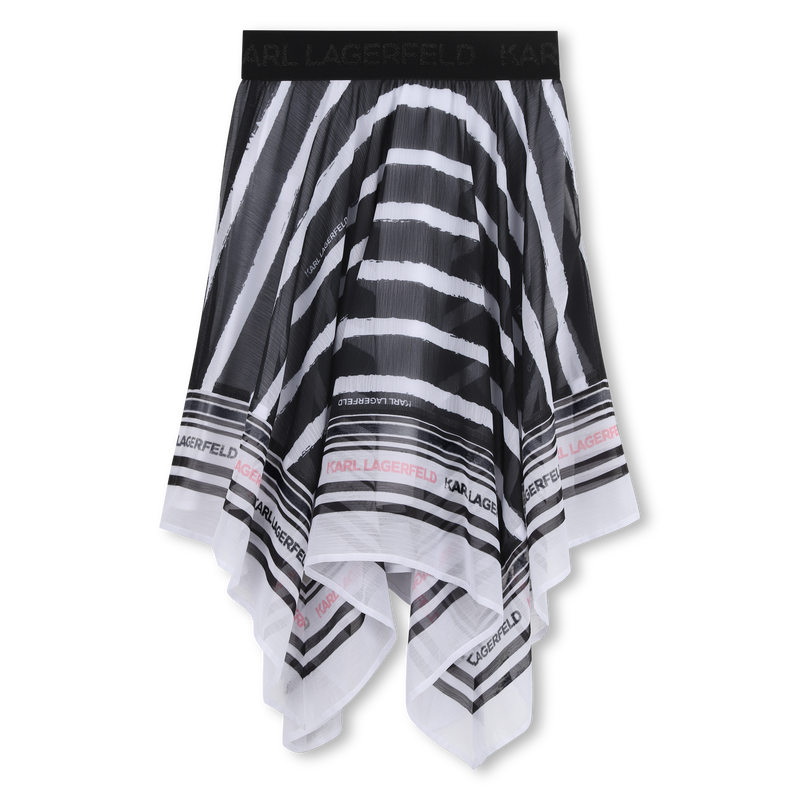 Asymmetric Hem Dress KARL LAGERFELD KIDS 
                        GIRL