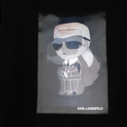 Long sleeve t-shirt KARL LAGERFELD KIDS 
                    GIRL