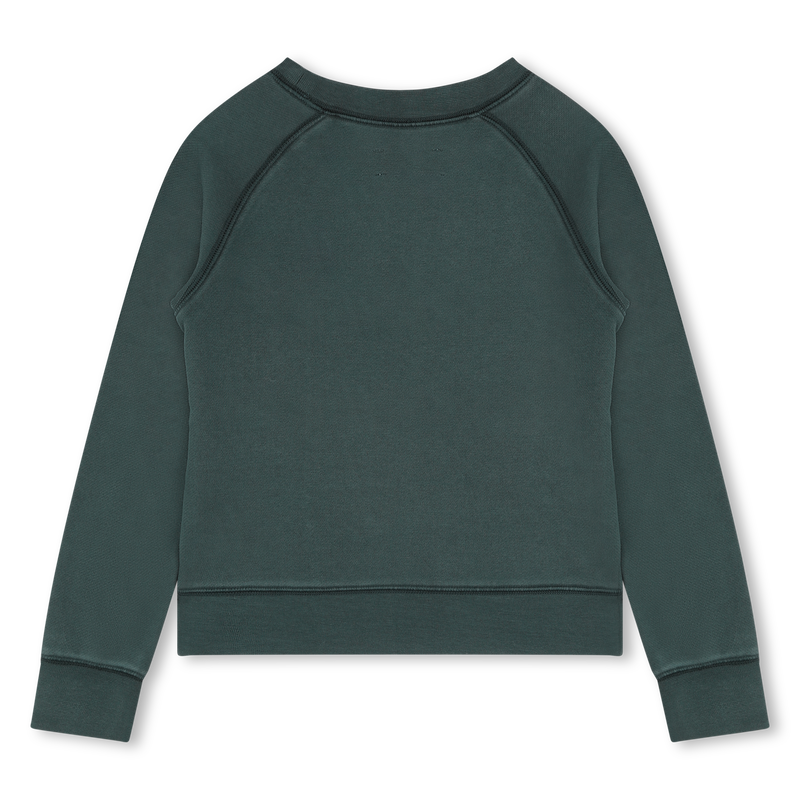 Cotton fleece sweatshirt ZADIG & VOLTAIRE 
                    GIRL