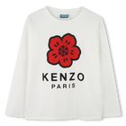 Long-sleeved jersey T-shirt KENZO KIDS 
                    UNISEX