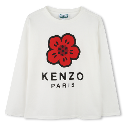 Long-sleeved jersey T-shirt KENZO KIDS UNISEX