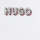 Logo Print T-Shirt HUGO 
                    GIRL
