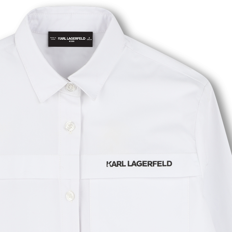 Long-sleeved shirt KARL LAGERFELD KIDS 
                        BOY