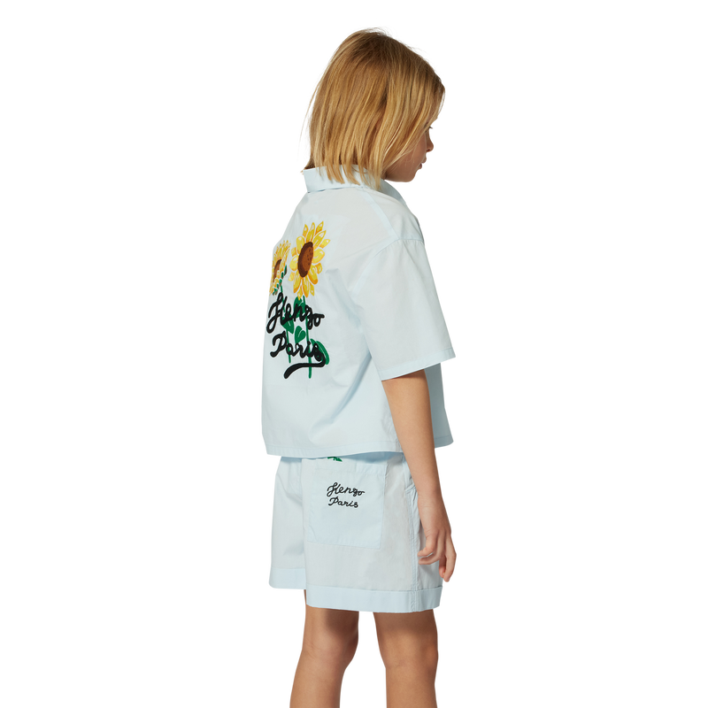 Elasticated-waist shorts KENZO KIDS 
                        GIRL