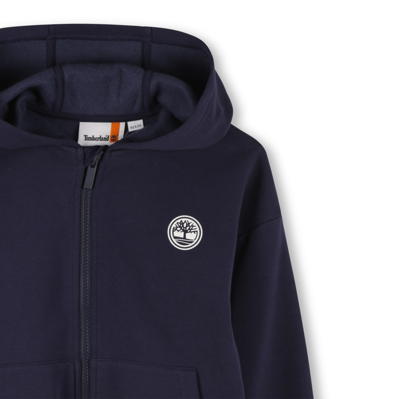 Hooded jogging cardigan TIMBERLAND 
                    BOY