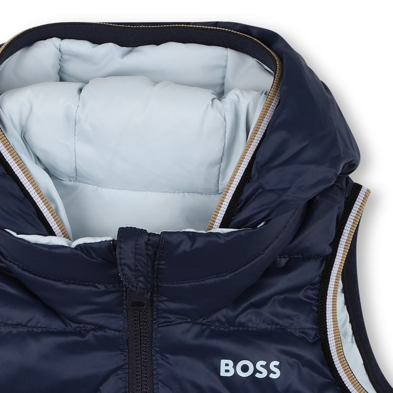 Reversible sleeveless down jacket BOSS 
                        BOY