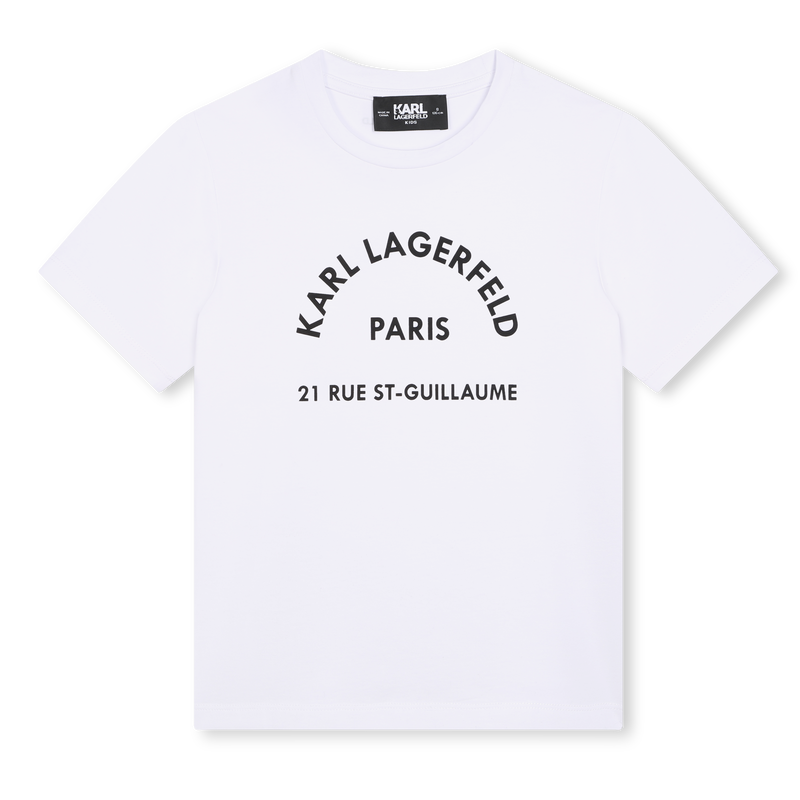 Logo Graphic Short-Sleeve KARL LAGERFELD KIDS 
                        GIRL