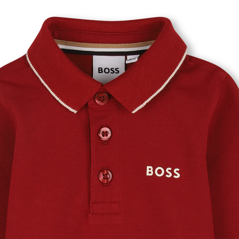 Long-sleeved polo shirt BOSS 
                    BOY