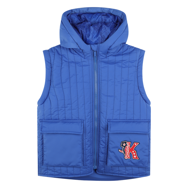 Removable Sleeves Puffer KENZO KIDS 
                    BOY