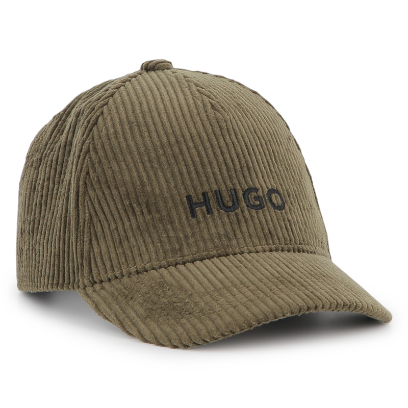 Corduroy cap HUGO 
                        UNISEX