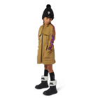 Cuffed Leather Ankle Boots KARL LAGERFELD KIDS 
                    GIRL