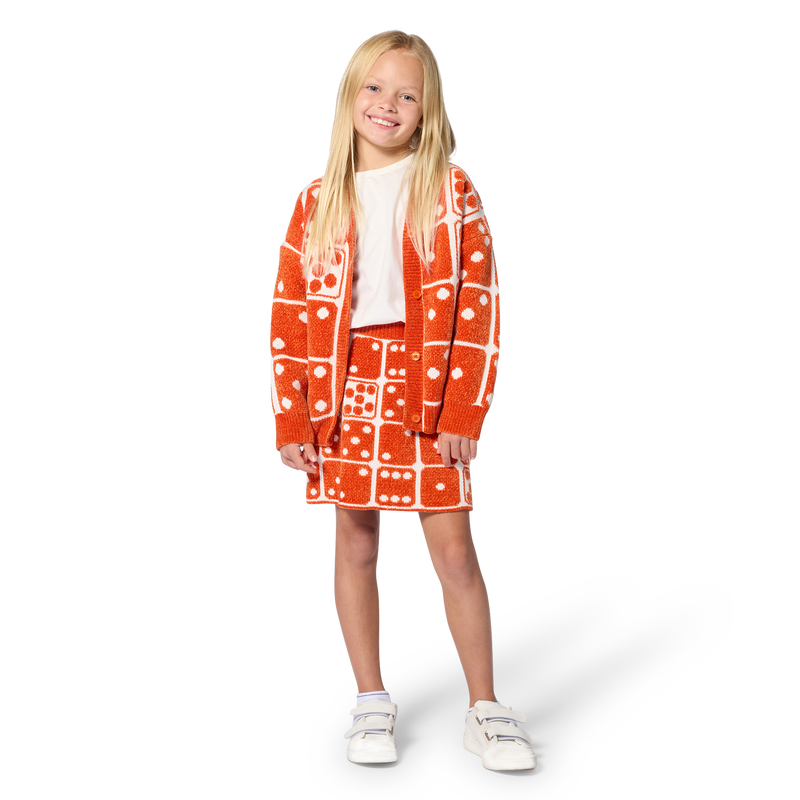 Knitted cardigan KENZO KIDS 
                        GIRL