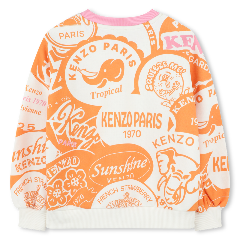 Fleece sweatshirt KENZO KIDS 
                        GIRL