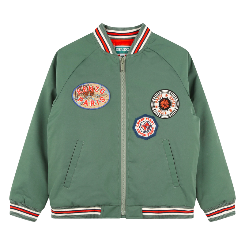 早割ex KENZO KIDS Zipped Raglan-Sleeve Jacket ジャケット・アウター