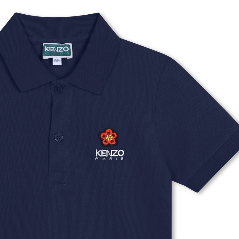 Piqué Knit Polo Shirt KENZO KIDS 
                    UNISEX