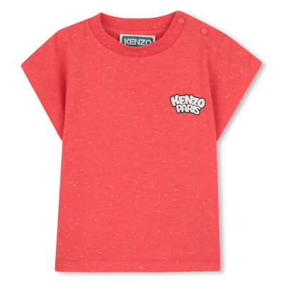 Soft Cotton T-Shirt KENZO KIDS GIRL