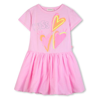 Bi-Material Dress BILLIEBLUSH GIRL