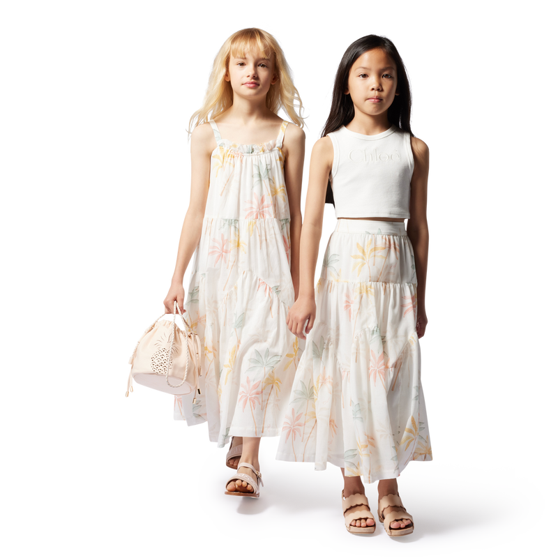 Cotton strappy dress CHLOE 
                    GIRL