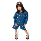 Cropped Denim Jacket MARC JACOBS 
                    GIRL