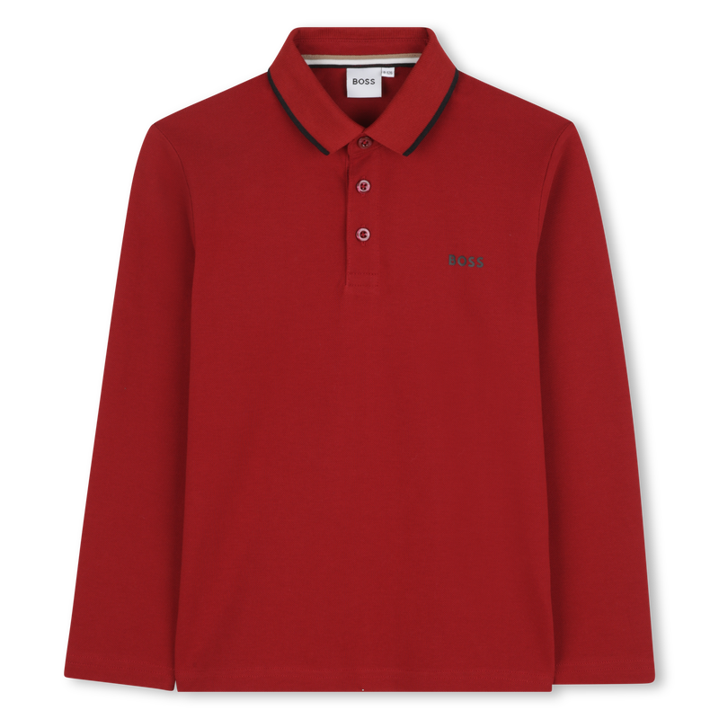 Long-sleeved polo shirt BOSS 
                    BOY