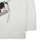 Hooded fleece sweatshirt MARC JACOBS 
                    GIRL