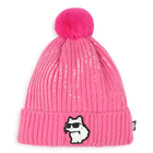 Choupette Pom-Pom Beanie KARL LAGERFELD KIDS 
                    GIRL